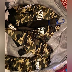 Pink sweat suit l - xl